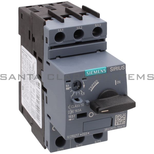 Siemens 3RV2411-1HA10 Motor Starter Protector | 3RV2411-1HA10 Product Image