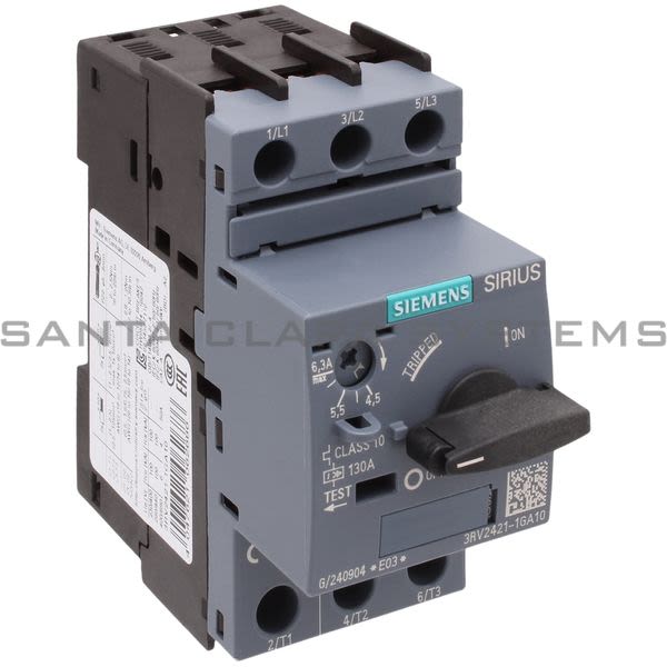 Siemens 3RV2421-1GA10 Circuit Breaker | 3RV2421-1GA10 Product Image