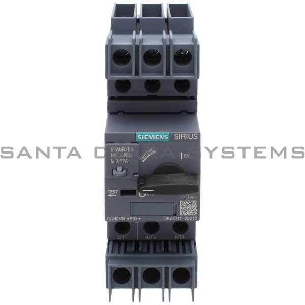 Siemens 3RV2711-0GD10 Circuit Breaker | 3RV2711-0GD10 Product Image