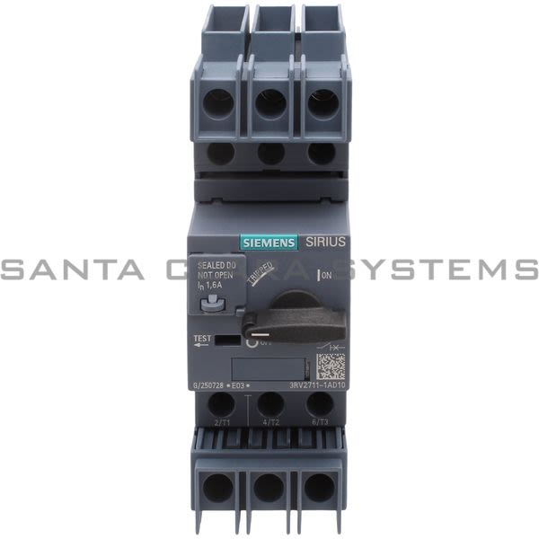 Siemens 3RV2711-1AD10 Circuit Breaker | 3RV2711-1AD10 Product Image