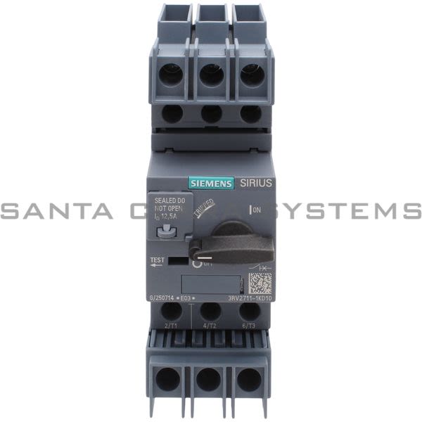Siemens 3RV2711-1KD10 Circuit Breaker | 3RV2711-1KD10 Product Image