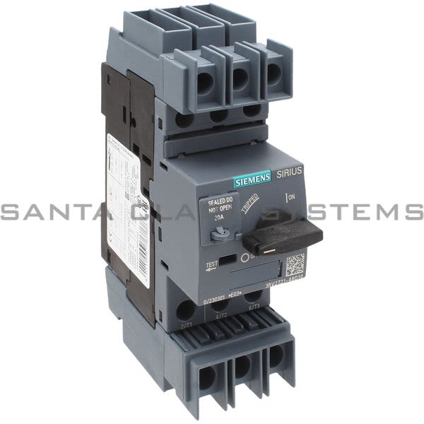 Siemens 3RV2721-4BD10 Circuit Breaker | 3RV2721-4BD10 Product Image