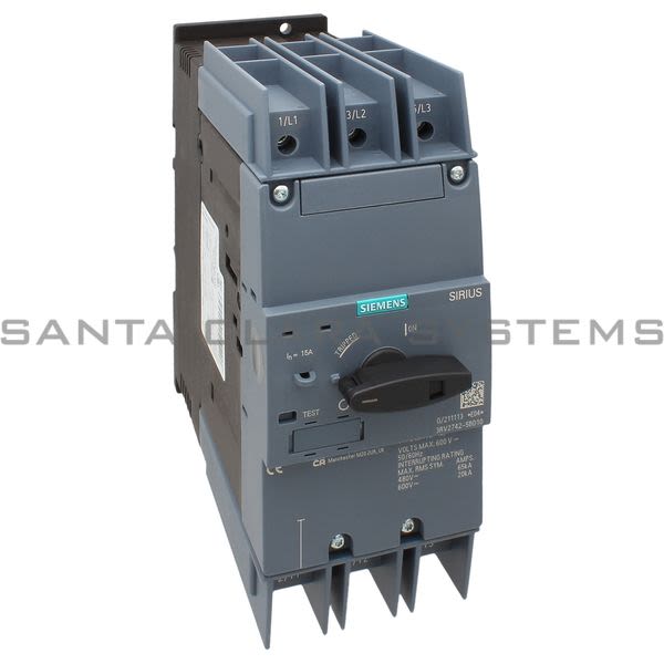 Siemens 3RV2742-5BD10 Circuit Breaker | 3RV2742-5BD10 Product Image