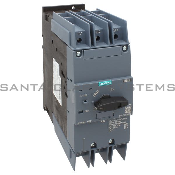 Siemens 3RV2742-5ED10 Circuit Breaker | 3RV2742-5ED10 Product Image