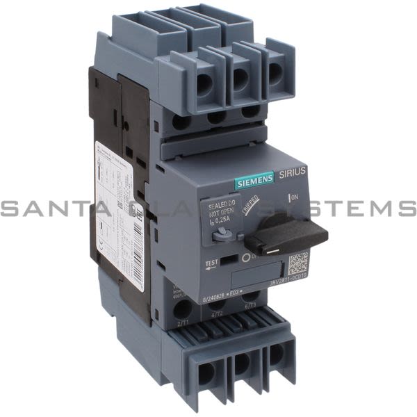 Siemens 3RV2811-0CD10 Motor Starter Protector Product Image
