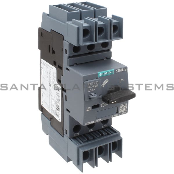 Siemens 3RV2811-1AD10 Motor Starter Protector Product Image