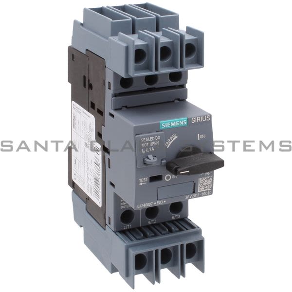 Siemens 3RV2811-1GD10 Motor Starter Protector Product Image