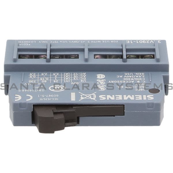 Siemens 3RV2901-1E Auxiliary Contact | 3RV2901-1E Product Image