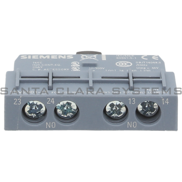 Siemens 3RV2901-1F Auxiliary Contact | 3RV2901-1F Product Image