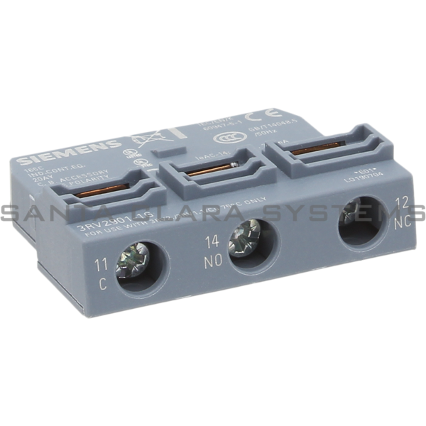 Siemens 3RV2901-1G Auxiliary Contact | 3RV2901-1G Product Image