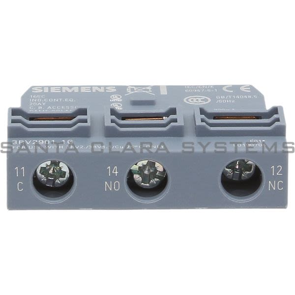 Siemens 3RV2901-1G Auxiliary Contact | 3RV2901-1G Product Image