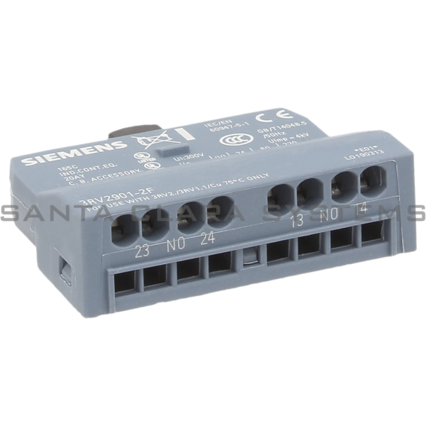 Siemens 3RV2901-2F Auxiliary Contact | 3RV2901-2F Product Image
