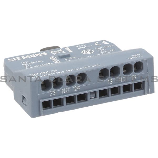 Siemens 3RV2901-2F Auxiliary Contact | 3RV2901-2F Product Image