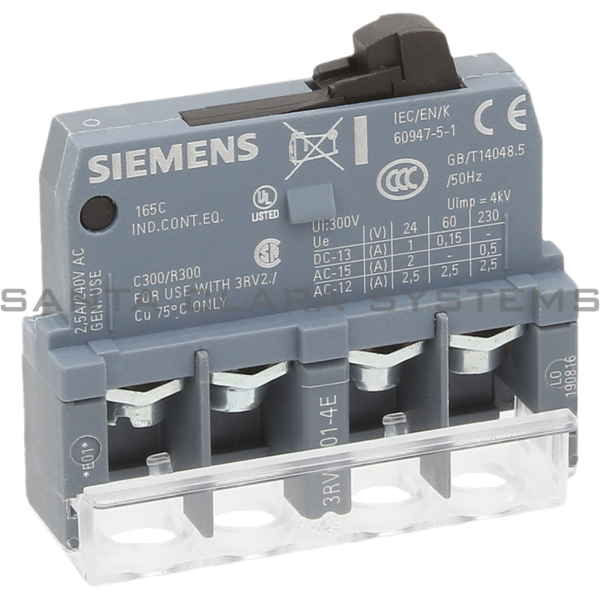 Siemens 3RV2901-4E 3RV2901-4E Product Image