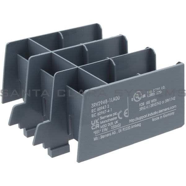 Siemens 3RV2948-1LA00 Terminal Cover | 3RV2948-1LA00 Product Image