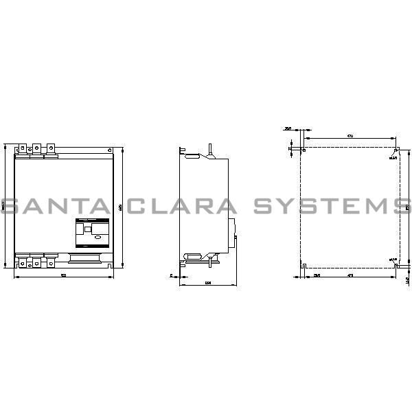 Siemens 3RW4453-6BC34 Soft Starter | 3RW4453-6BC34 Product Image