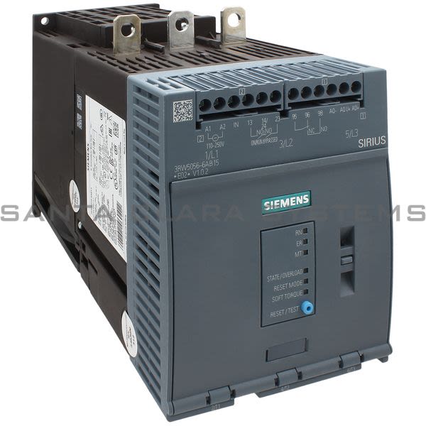 Siemens 3RW5056-6AB15 Soft Starter Product Image
