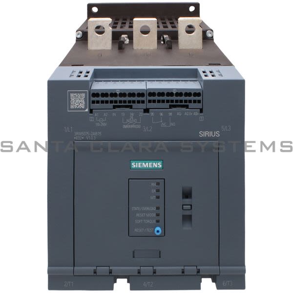 Siemens 3RW5075-2AB15 Soft Starter Product Image
