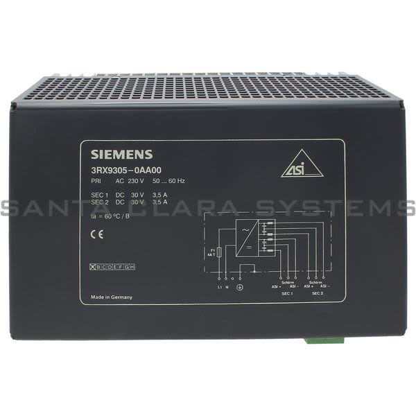 Siemens 3RX9305-0AA00 Power Supply Product Image