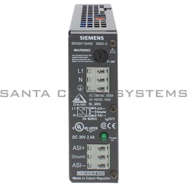 3RX93070AA00 Siemens Power Supply Santa Clara Systems