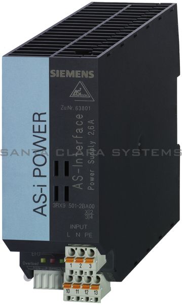 Siemens 3RX9501-2BA00 Power Supply | 3RX9501-2BA00 Product Image