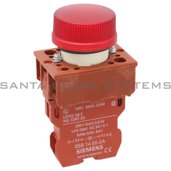 Siemens 3SB02-LF1R Pilot Light Red Product Image