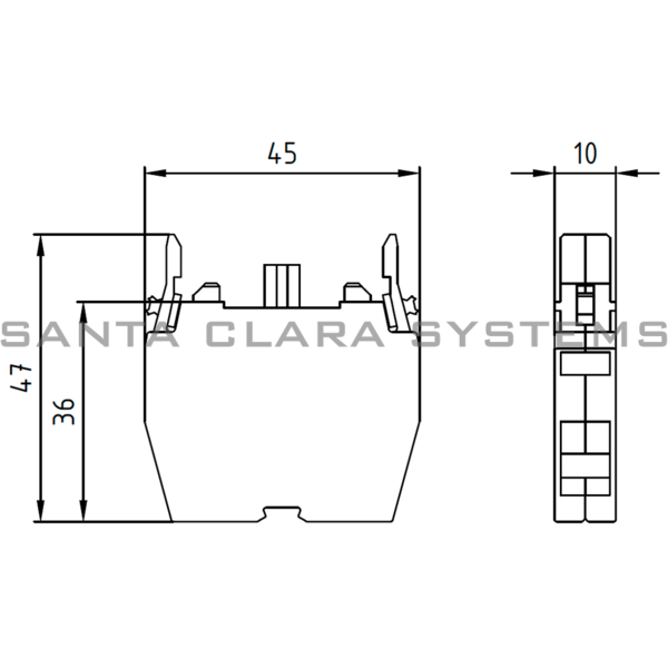 Siemens 3SB1400-0A Contact Block | 3SB1400-0A Product Image
