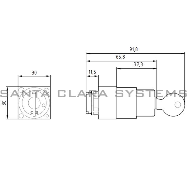 Siemens 3SB3000-4PD31 Selector Switch Product Image
