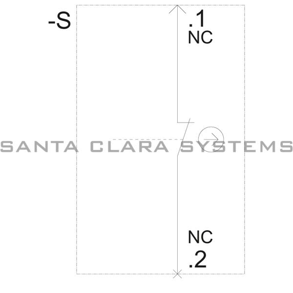 Siemens 3SB3400-0M Contact Block | 3SB3400-0m Product Image