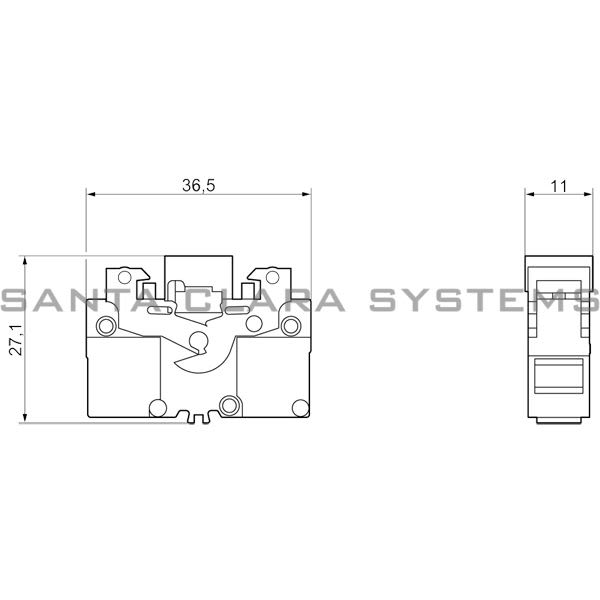 Siemens 3SB3400-1C Lamp Holder Product Image