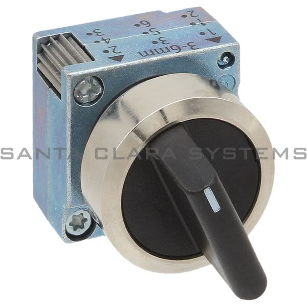 Siemens 3SB3500-2KA11 Selector Switch | 3SB3500-2KA11 Product Image