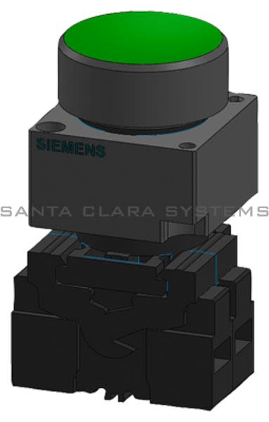Siemens 3SB3645-0AA41 Pushbutton | 3SB3645-0AA41 Product Image