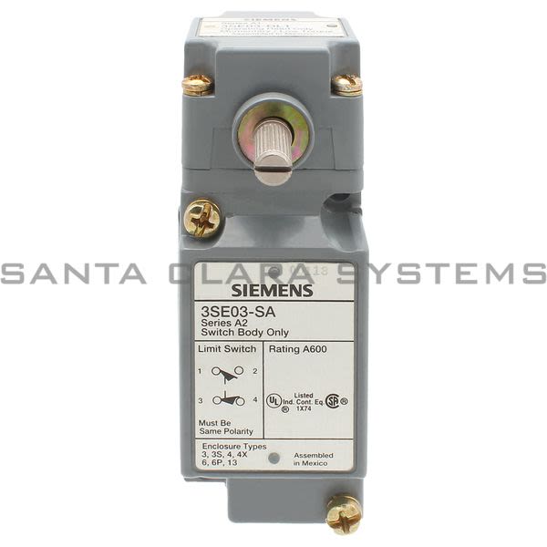 Siemens 3SE03-AL1 Low Force SR,1No-1NC Product Image