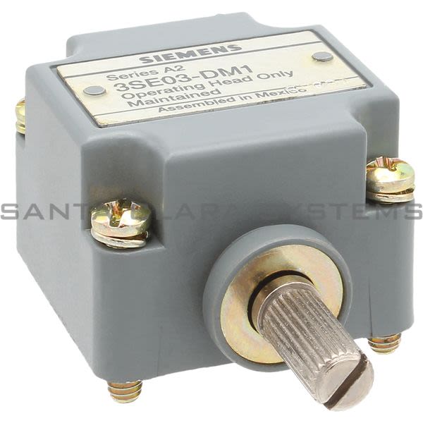 Siemens 3SE03-DM1 Limit Switch Operating Head | 3SE03DM1 Product Image