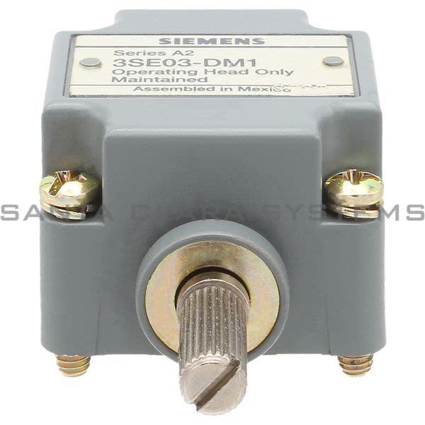 Siemens 3SE03-DM1 Limit Switch Operating Head | 3SE03DM1 Product Image