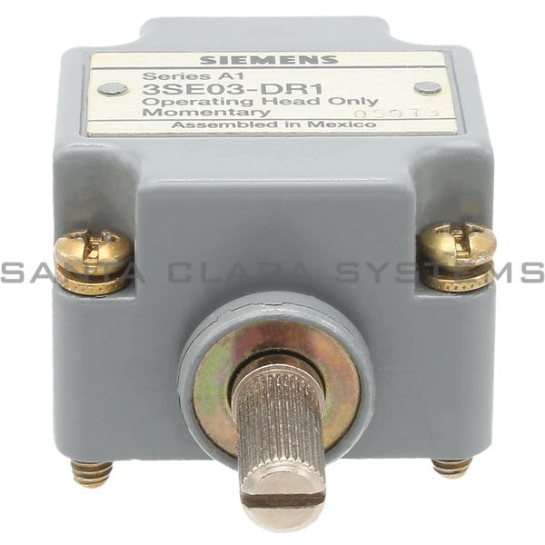 Siemens 3SE03-DR1 Limit Switch | 3SE03DR1 Product Image