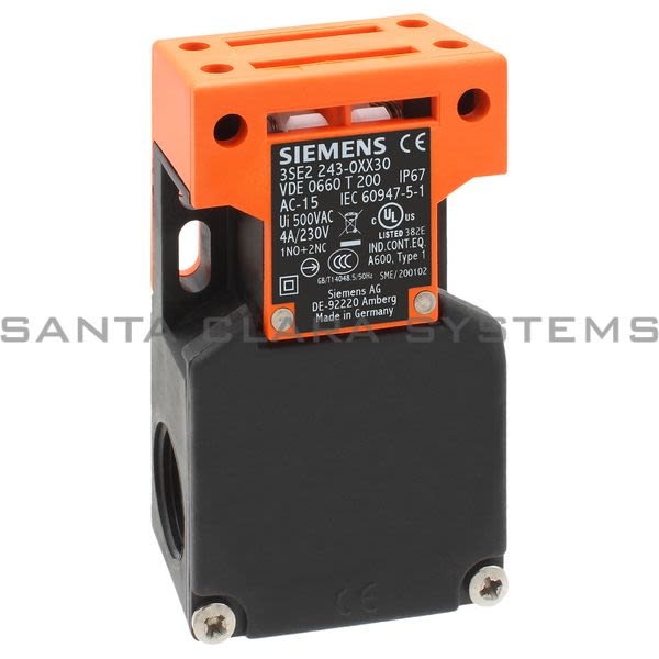 Siemens 3SE2243-0XX30 Interlock Switch | 3SE2243-0XX30 Product Image