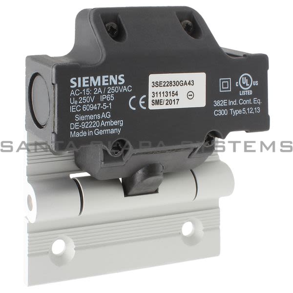 Siemens 3SE2283-0GA43 Hinge Switch Product Image