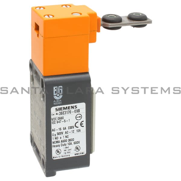 Siemens 3SE3170-0XB Position Switch Product Image