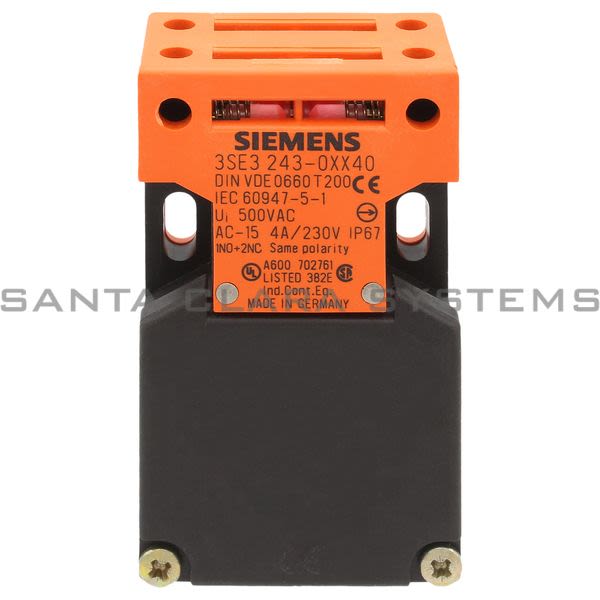 Siemens 3SE3243-0XX40 Position Switch | 3SE3243-0XX40 Product Image