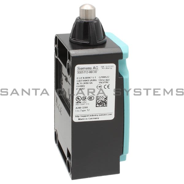 Siemens 3SE5112-0BC02 Limit Switch | 3SE5112-0BC02 Product Image