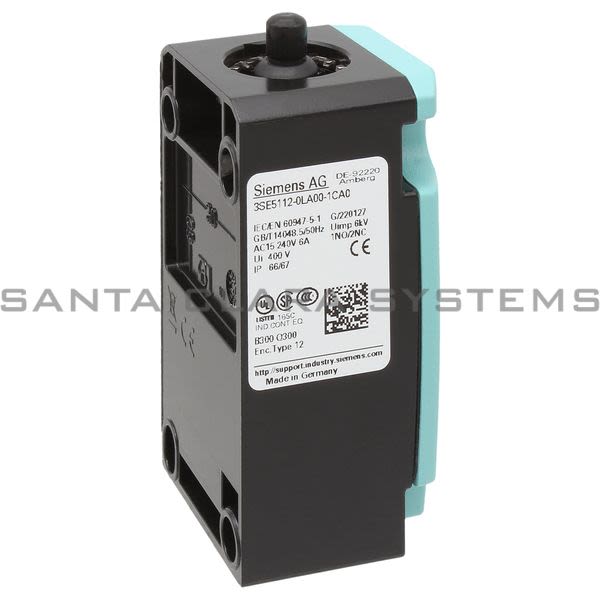 Siemens 3SE5112-0LA00-1CA0 Position Switch | 3SE5112-0LA00-1CA0 Product Image