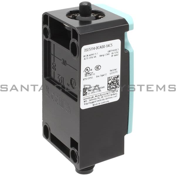 Siemens 3SE5114-0CA00-1AC5 Position Switch | 3SE5114-0CA00-1AC5 Product Image