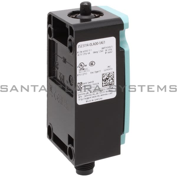 Siemens 3SE5114-0LA00-1AE1 Position Switch | 3SE5114-0LA00-1AE1 Product Image