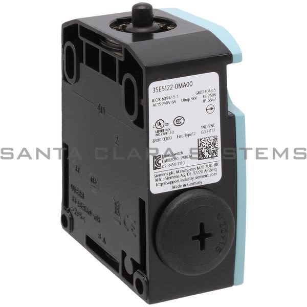 Siemens 3SE5122-0MA00 Position Switch | 3SE5122-0MA00 Product Image