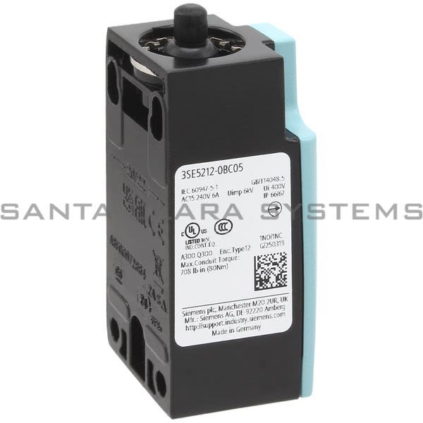 Siemens 3SE5212-0BC05 Position Switch | 3SE5212-0BC05 Product Image