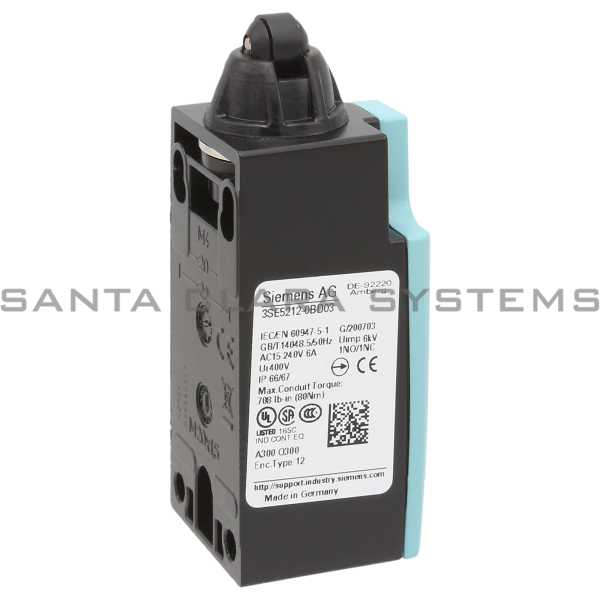 Siemens 3SE5212-0BD03 Position Switch | 3SE5212-0BD03 Product Image