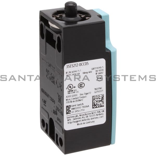 Siemens 3SE5212-0CC05 Position Switch | 3SE5212-0CC05 Product Image