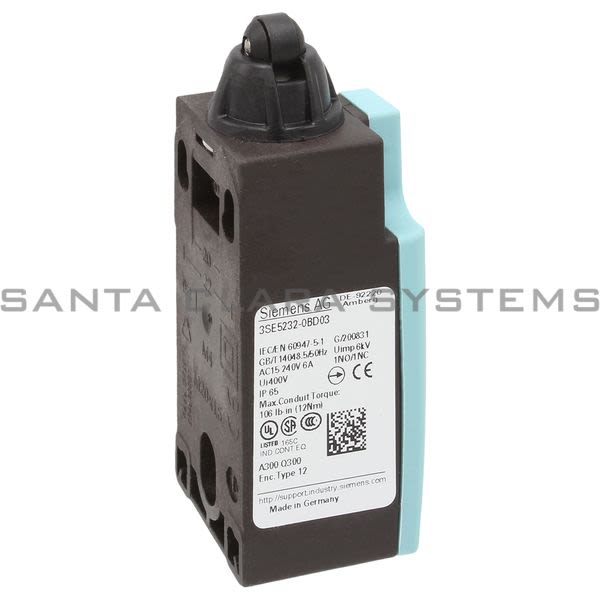 Siemens 3SE5232-0BD03 Position Switch Product Image