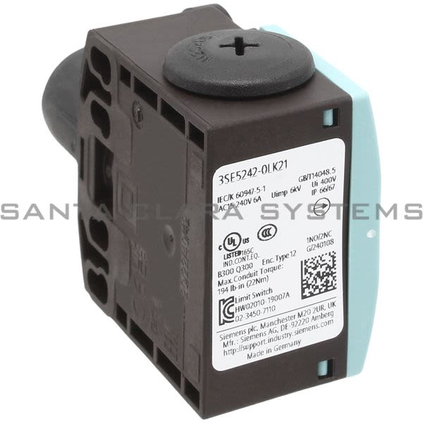 Siemens 3SE5242-0LK21 Position Switch | 3SE5242-0LK21 Product Image